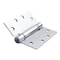 Global Door Controls 4.5 in. x 4.5 in. Polished Chrome Full Mortise Spring Squared Hinge with Non-Removable Pin, PK3 CPS4545-US26-3 - alternate 2